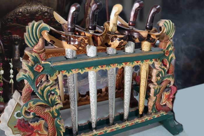 Keris, Seni Tempa Nusantara