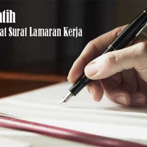 Berlatih Membuat Surat Lamaran Kerja