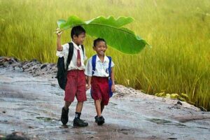 Saat Hujan Di Pagi Hari