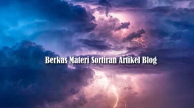 Berkas Materi Sortiran Artikel Blog