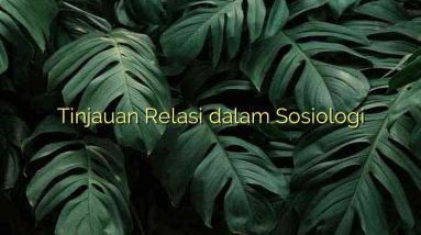 Tinjauan Relasi dalam Sosiologi